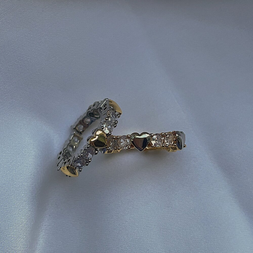 İkonik Çivi Tasarım Çelik Yüzük